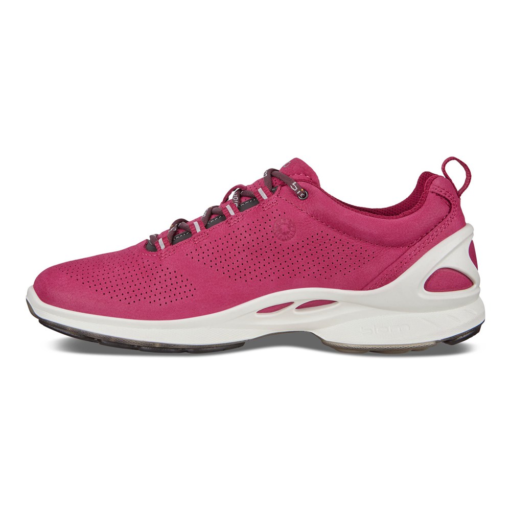 Womens Hiking Shoes - ECCO Biom Fjuel Perf - Pink - 3647VOTYP